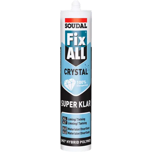Soudal Fix ALL® Crystal Klar Multifuge/Lim 290 ml