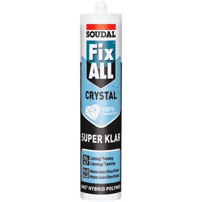 Soudal Fix ALL® Crystal Klar Multifuge/Lim 290 ml
