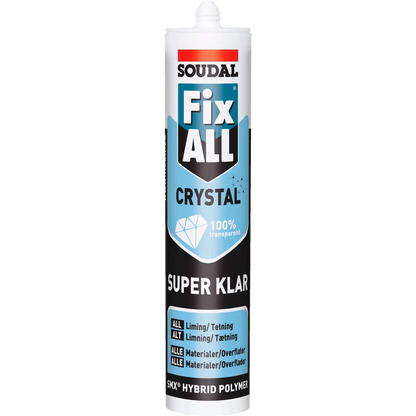 Soudal Fix ALL® Crystal Klar Multifuge/Lim 290 ml