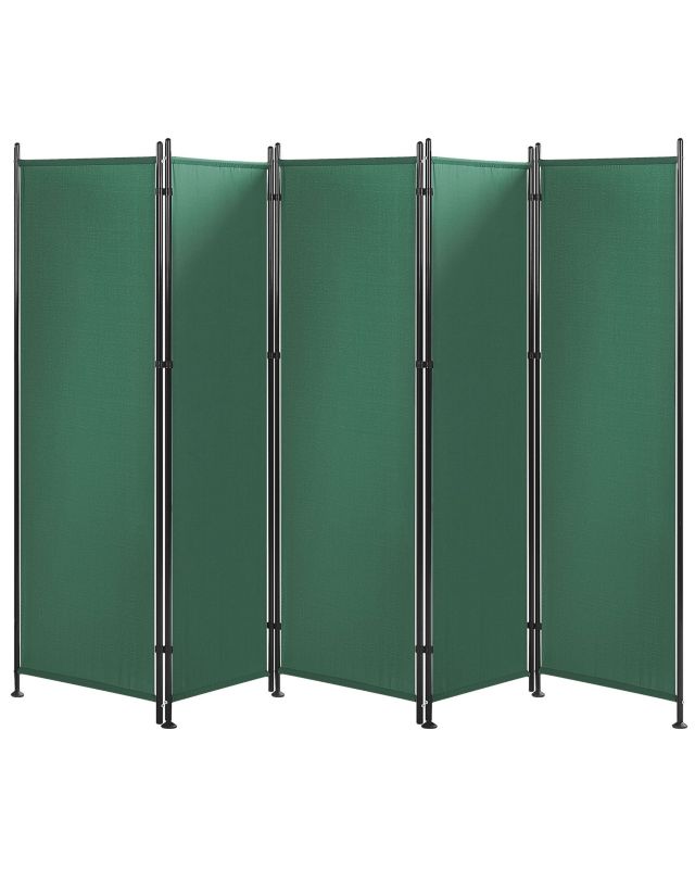 5-panelers rumdeler Narni grøn 1 stk.