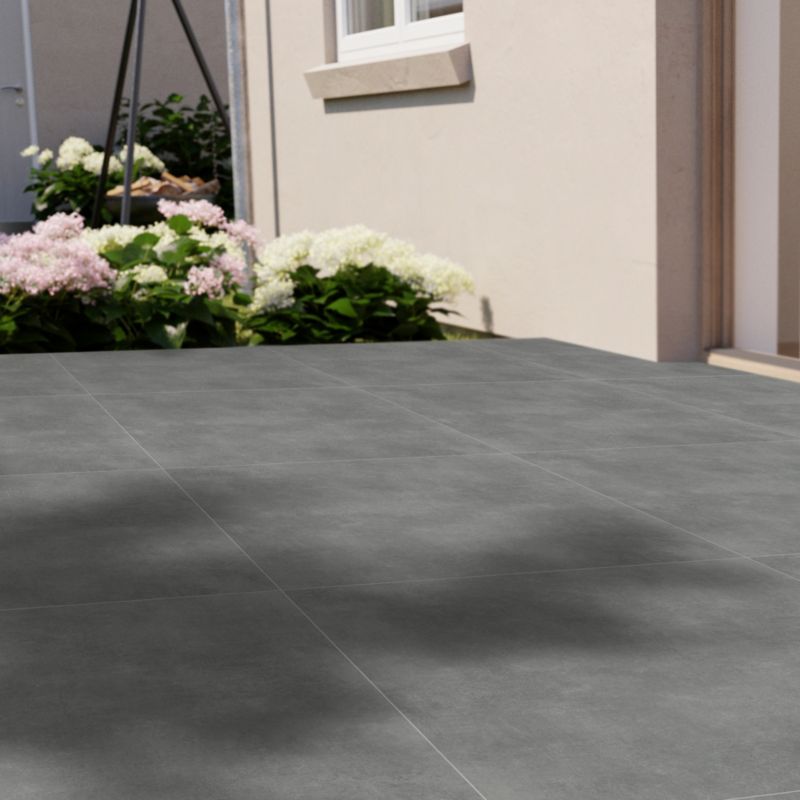 59,8 x 59,8 cm gresflise KanCun2 anthracite 1,07 m²