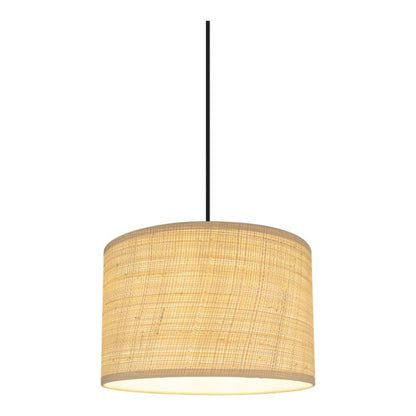 Rund Lampeskærm Kepezin M Raffia 30 cm