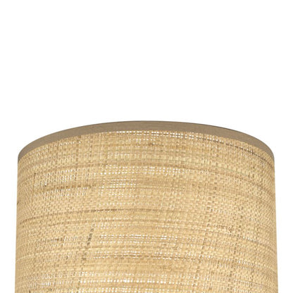 Rund Lampeskærm Kepezin M Raffia 30 cm