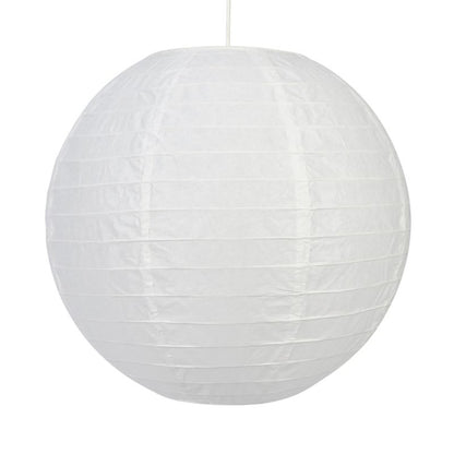 Papirabażur Raqis 28 cm Hvid