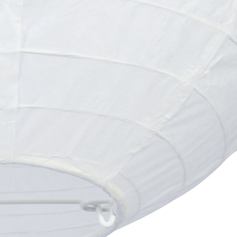 Papirabażur Raqis 28 cm Hvid
