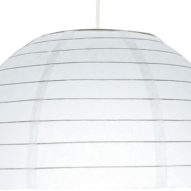 Papirabażur Raqis 28 cm Hvid