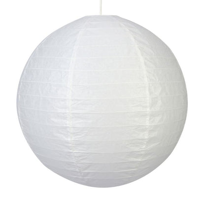 Papirlampeskærm Raqis 58 cm Hvid