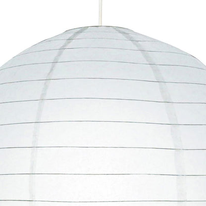 Papirlampeskærm Raqis 58 cm Hvid