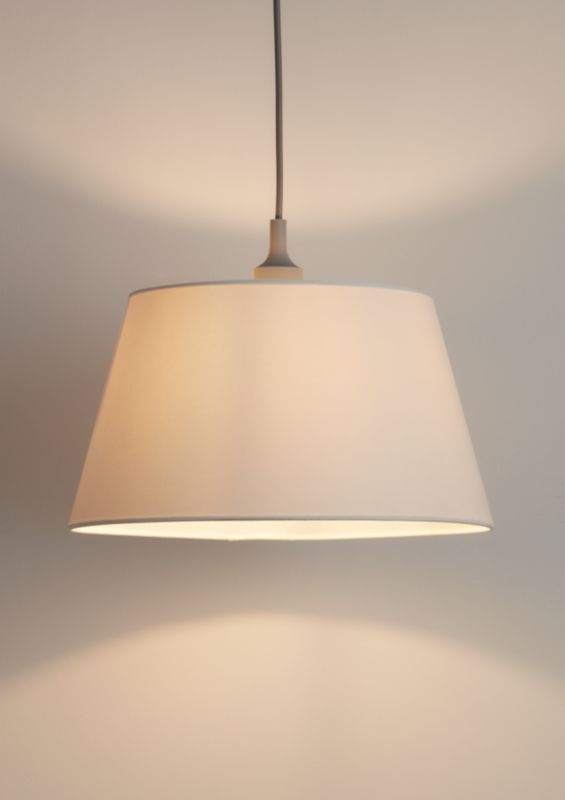 Skærmlampeskærm Lokombi L 35 cm Krem