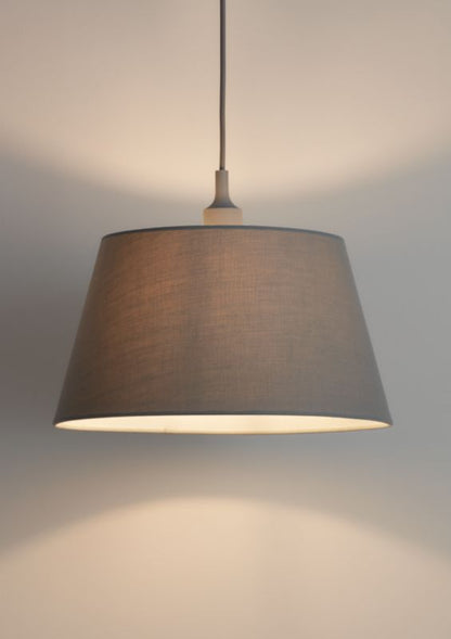 Skærmlampe Kegleformet Lokombi L Lys Grå 35 cm