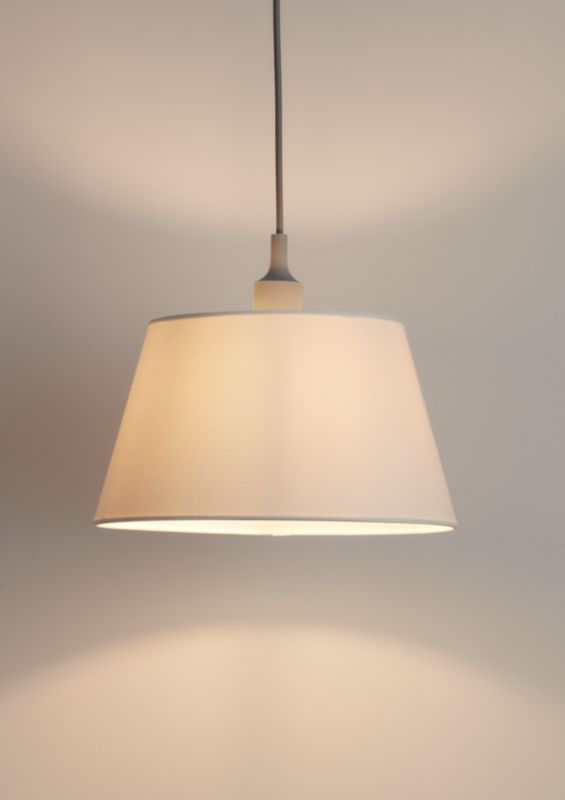 Skærmlampeskærm Lokombi M 30 cm Krem