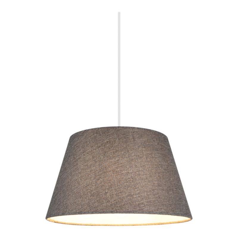 Skærmlampe Kegle Lokombi M 30 cm Grå
