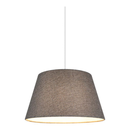 Skærmlampe Kegle Lokombi M 30 cm Grå