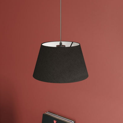 Skærmlampe Lokombi M 30 cm Mørkegrå Stof