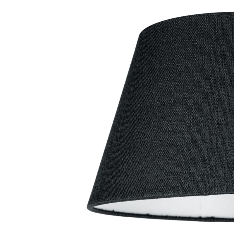Skærmlampe Lokombi M 30 cm Mørkegrå Stof