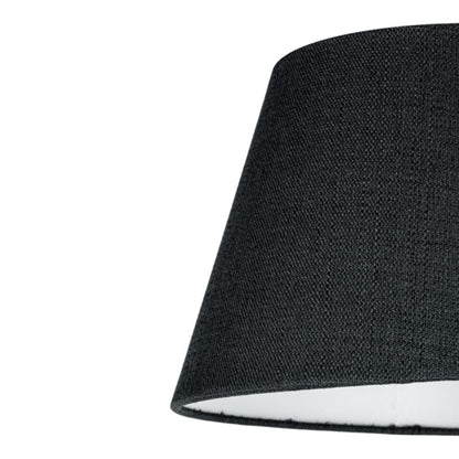 Skærmlampe Lokombi M 30 cm Mørkegrå Stof