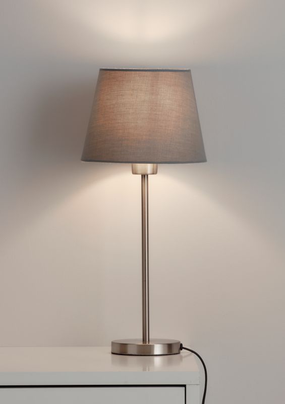 Abażur Stożkowy Lokombi S 20 cm Jasnoszary