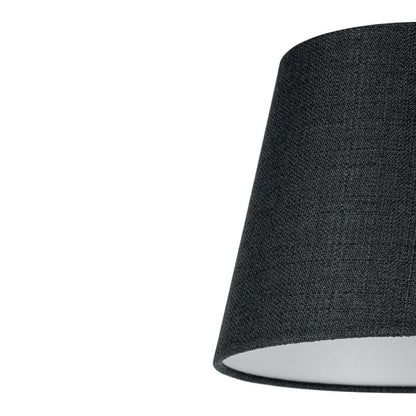Skærmlampeskærm Lokombi S 20 cm Mørkegrå Stof