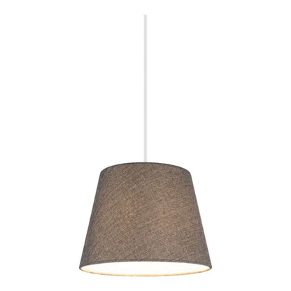 Abażur Stożkowy Lokombi S Tkanina Szary 200 mm 82220-20GY