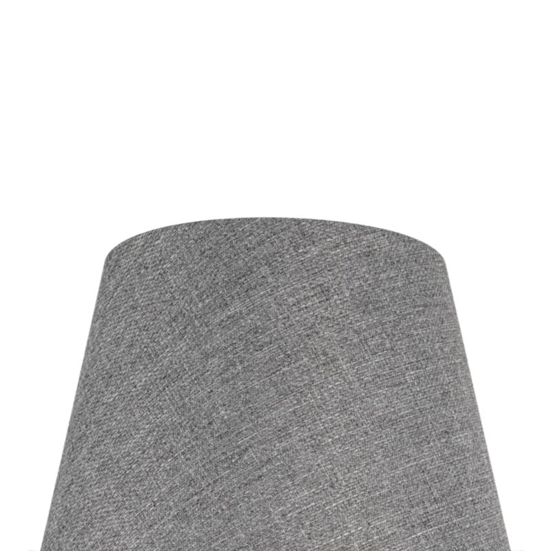 Abażur Stożkowy Lokombi S Tkanina Szary 200 mm 82220-20GY