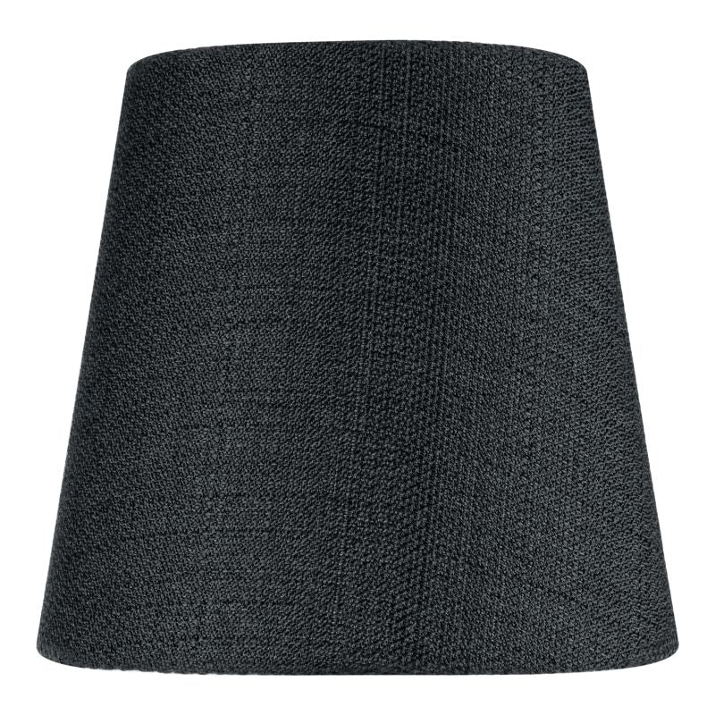 Skærm Kegle Lokombi XS 10x9 cm Mørkegrå Stof