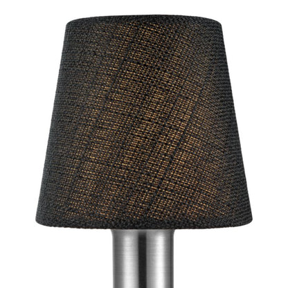 Skærm Kegle Lokombi XS 10x9 cm Mørkegrå Stof
