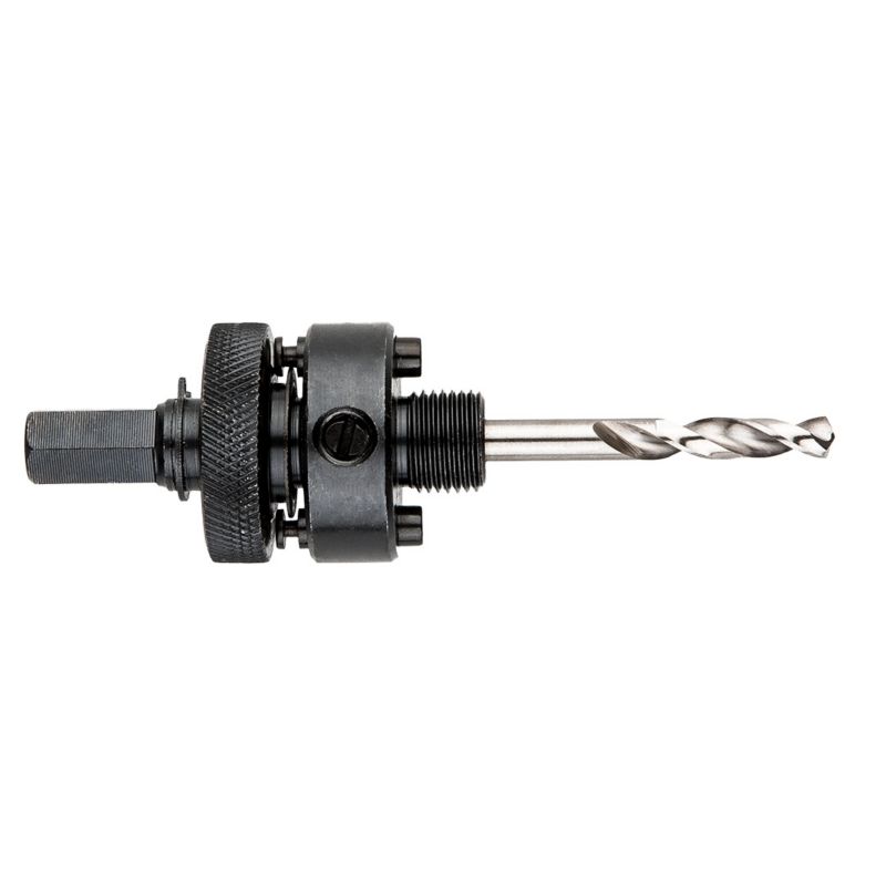 Adapter til bimetal-hulsave GRAPHITE 30 mm med udskifteligt føringsbor, 1 stk.