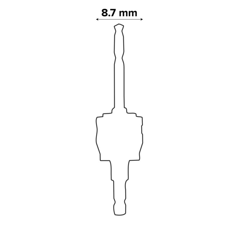 Adapter til Bosch HEX hulsave
