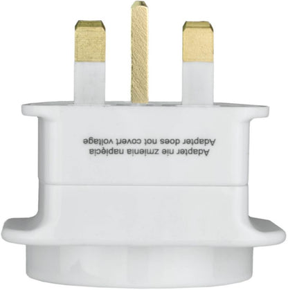 DPM rejseadapter UK hvid