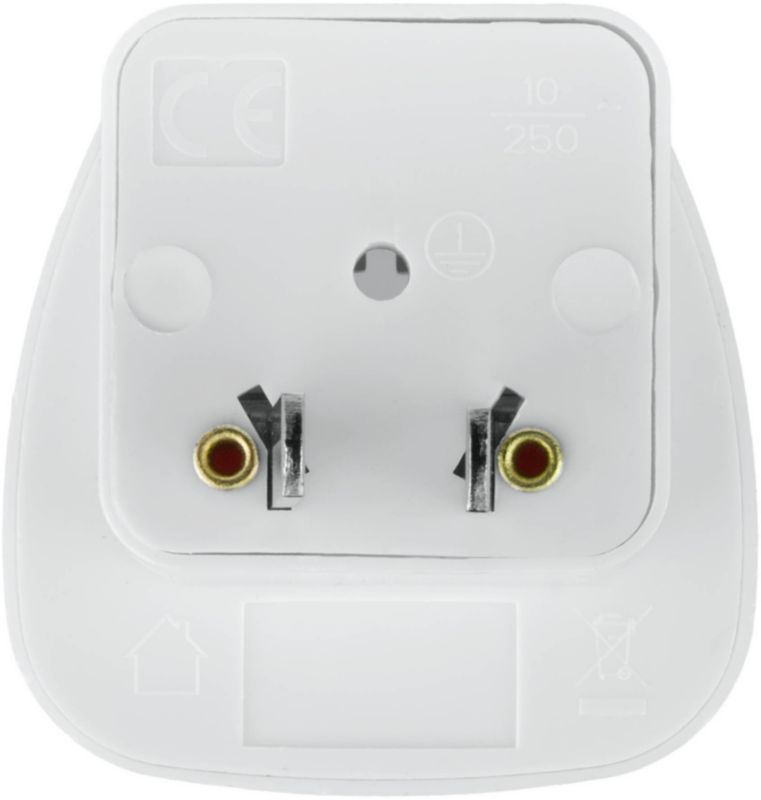 Dpm USA rejseadapter hvid