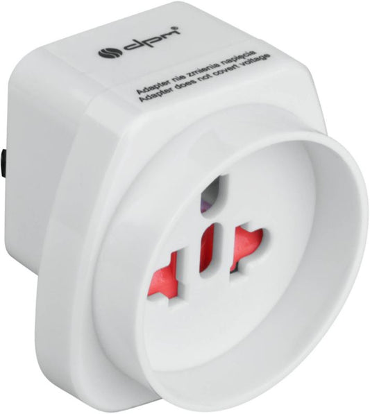 Dpm USA rejseadapter hvid