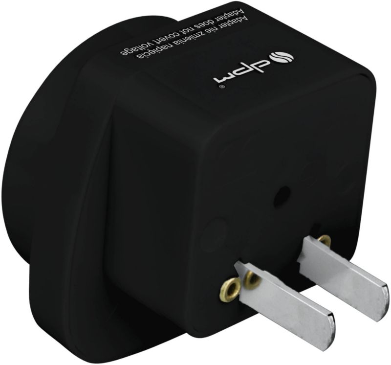 Dpm USA rejseadapter sort