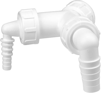 Tycner dobbeladapter 1" til vaskemaskine/tørretumbler