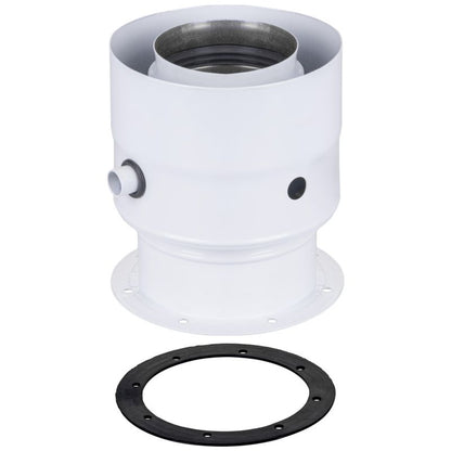 Adapter 60/100-80/125 T Hvid | 5907520928614