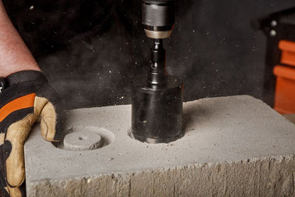 Hexagonadapter til GRAPHITE diamantkerneboremaskiner 100 mm med HEX-fatte, 1 stk.