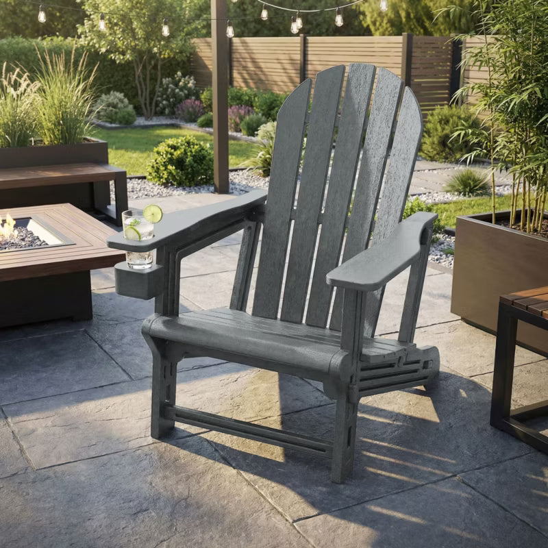 Adirondack Havestol 54,5x76x91 cm med Kopholder