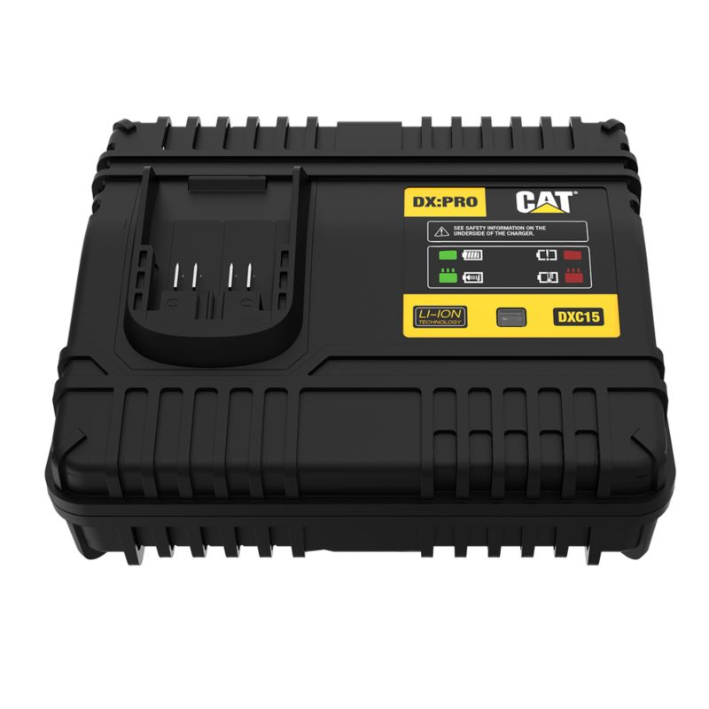 CAT DXC15 ultrahurtig batterioplader, 1 stk.