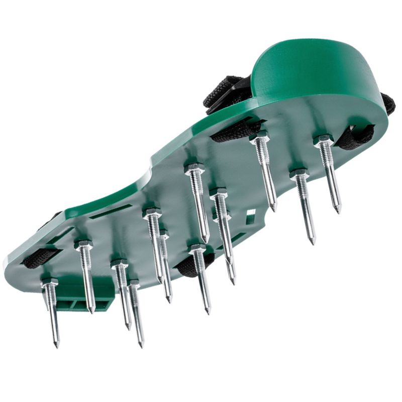 Aerator KADAX vertikulator til græsplæner med store metalpigge til sko, 1 stk.