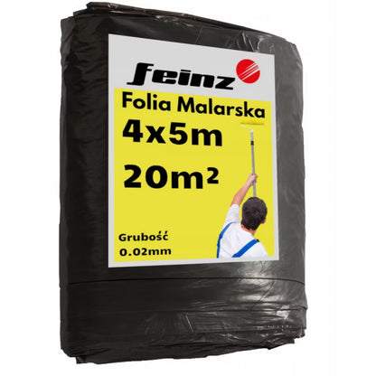 Afdækningsfolie 4x5 m Gul 20 m²