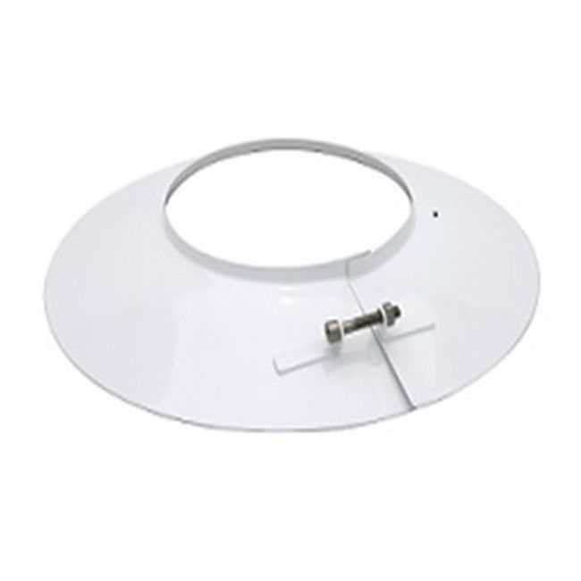 Afdækningskrave 80/125 mm Hvid | 5907520913610