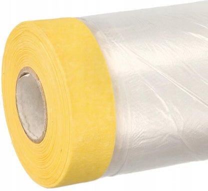 Afdækningsplast med Tape 200 cm x 20 m 4 Stk.