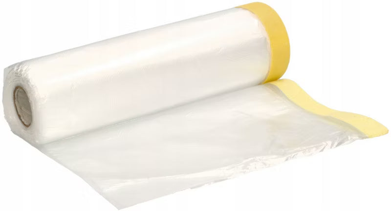 Afdækningsplast med Tape 200 cm x 20 m 4 Stk.