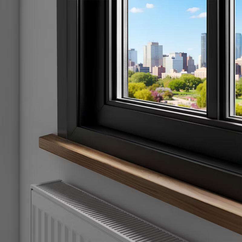 Afdekningsliste PVC 50 mm 20 m Antracit