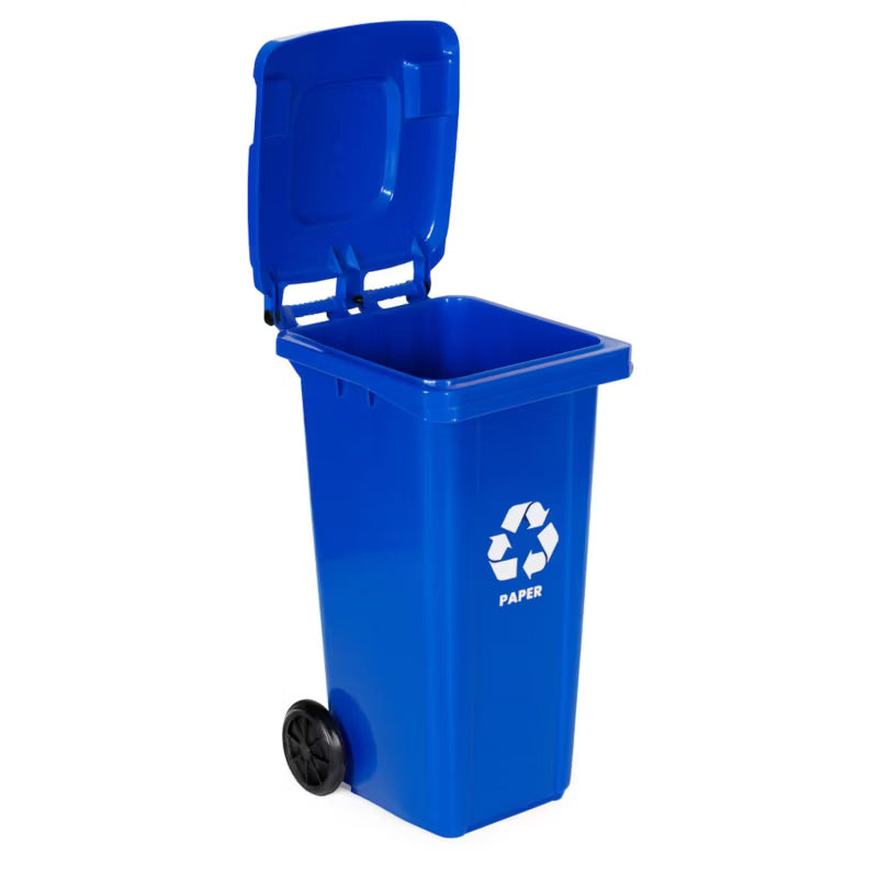 Affaldsbeholder Sæt 5x120 Liter med Hjul
