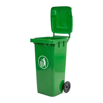 Affaldscontainer 120 Liter Grøn