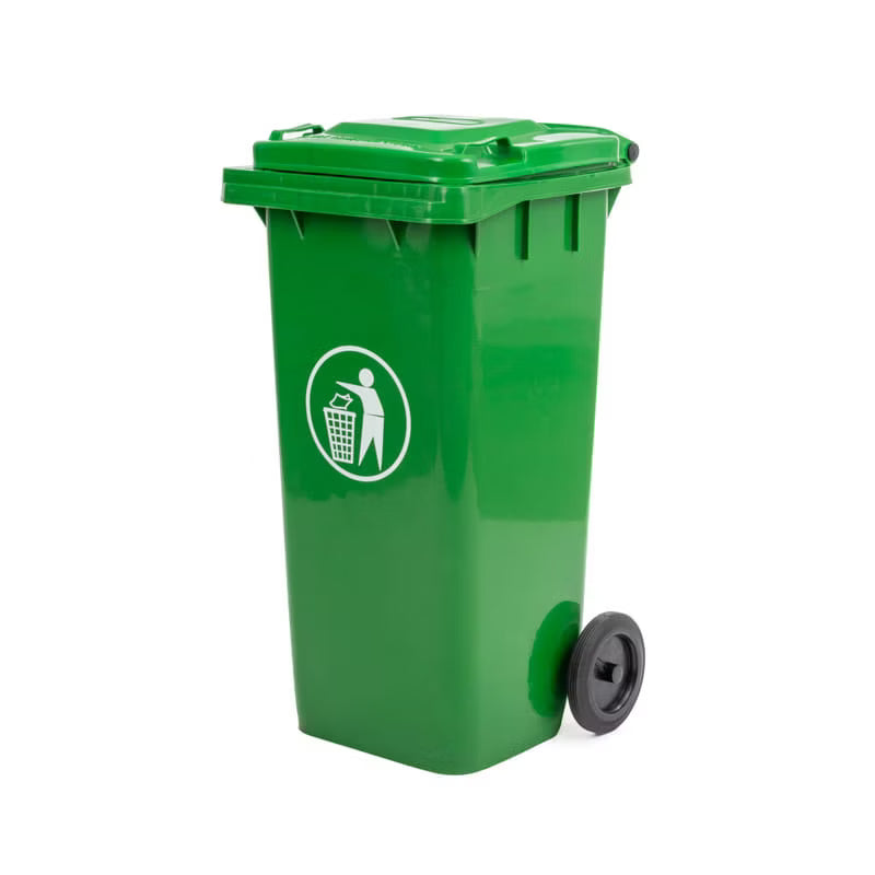 Affaldscontainer 120 Liter Grøn