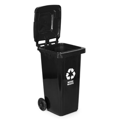 Affaldscontainer 120 Liter Sort