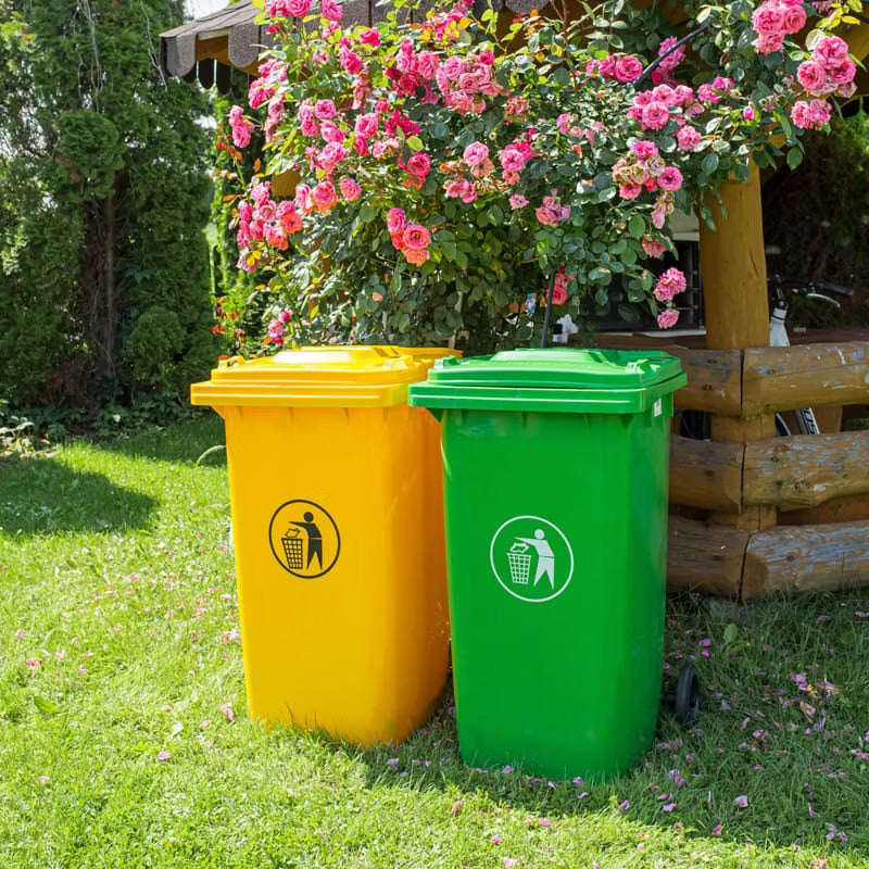 Affaldscontainer 240 Liter Grøn