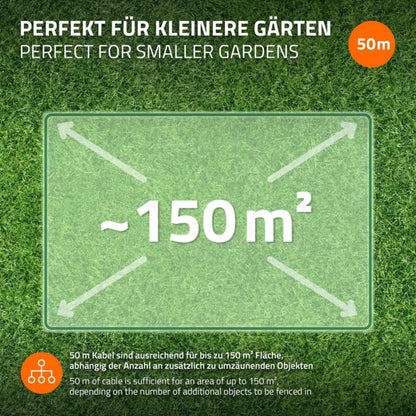 Afgrænsningskabel Robotplæneklipper 50 m 2,7 mm Grøn
