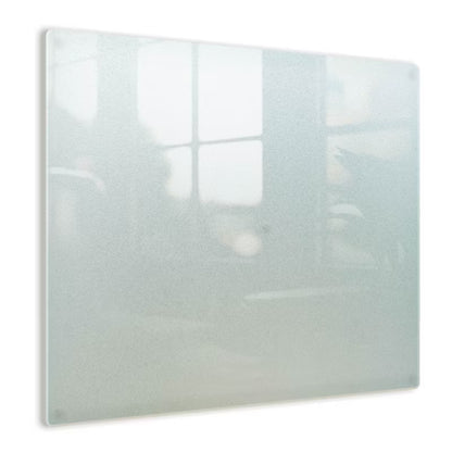 Afskærmningsplade Hærdet Glas 60x52 cm Frostet